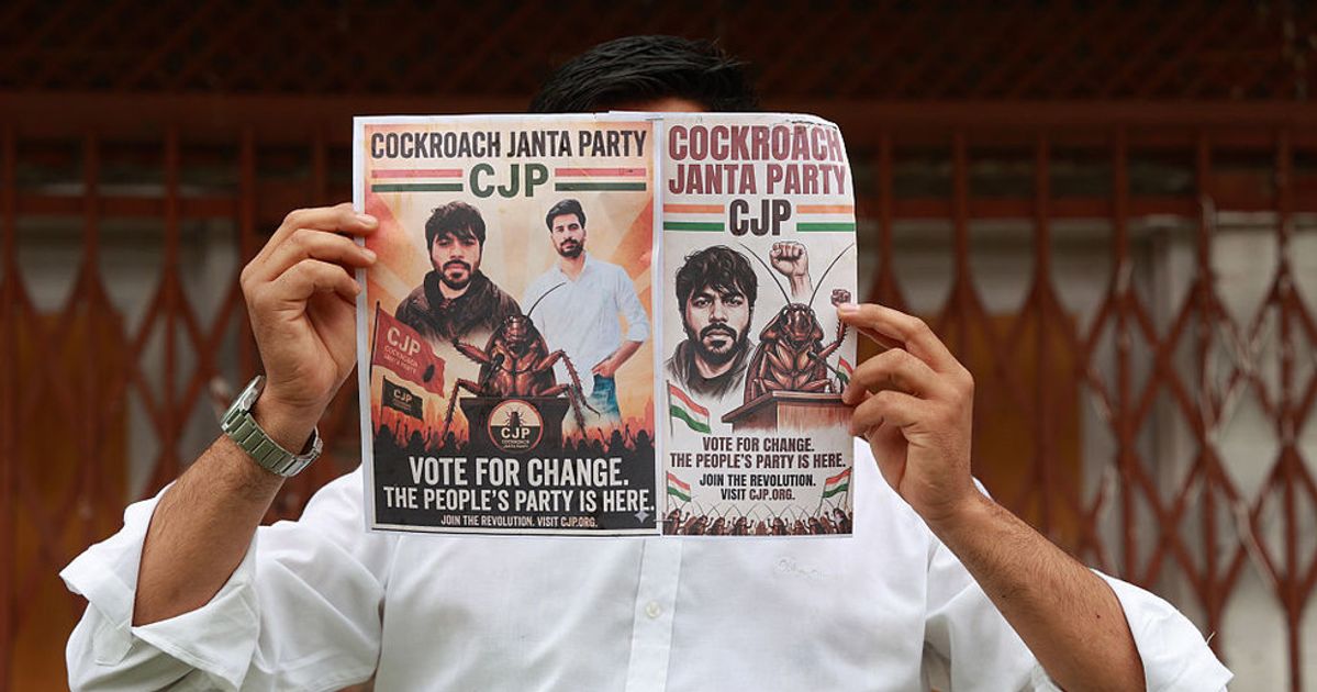 How India’s ‘Cockroach Party’ went from viral meme to Western media darling