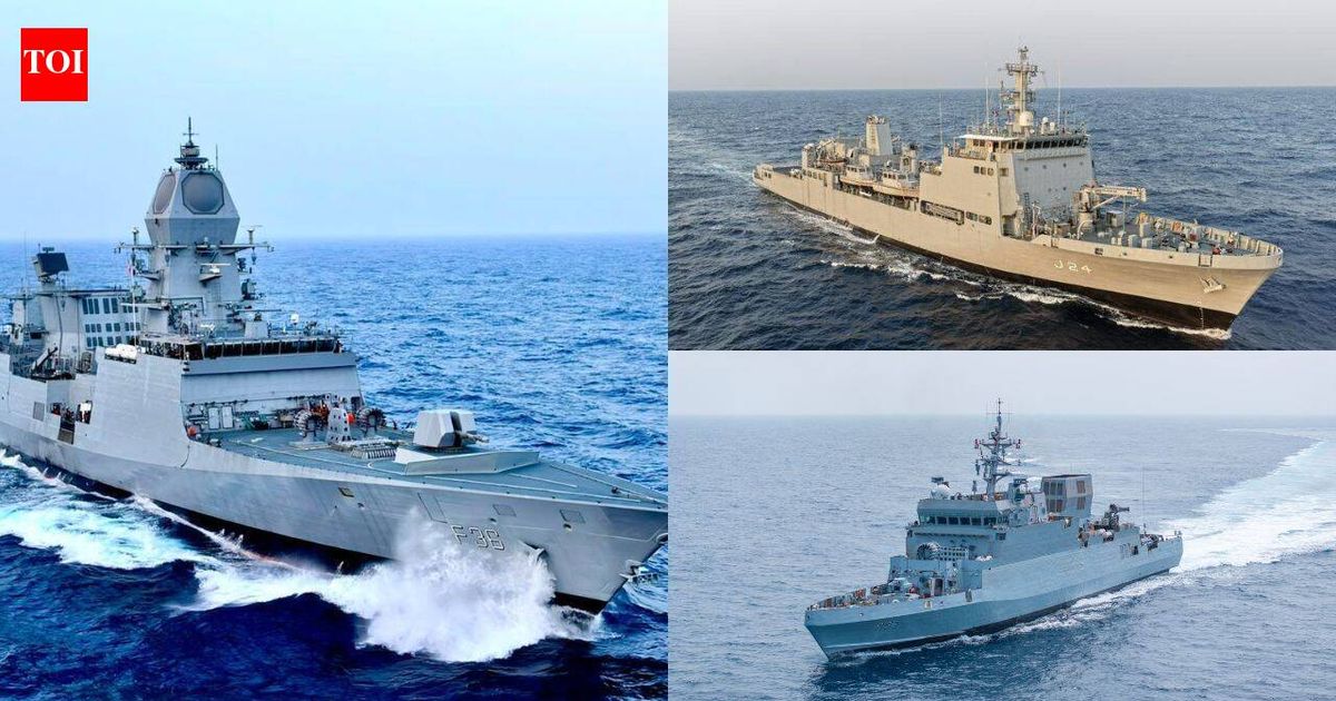 Why INS Dunagiri, INS Sanshodhak and INS Agray are more powerful together than separately