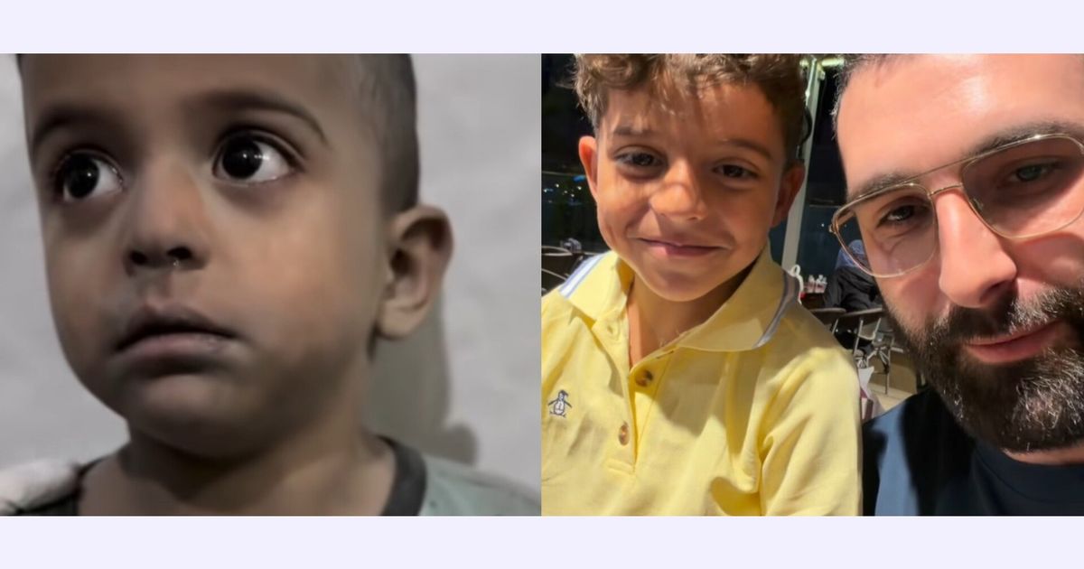 Watch: Motaz meets Gaza boy whose war video shocked millions