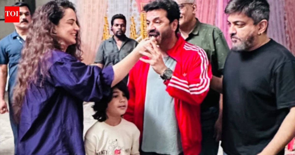 Kangana Ranaut wraps up shooting for 'Queen 2', shares joyful glimpse from wrap-up celebrations with cast and crew