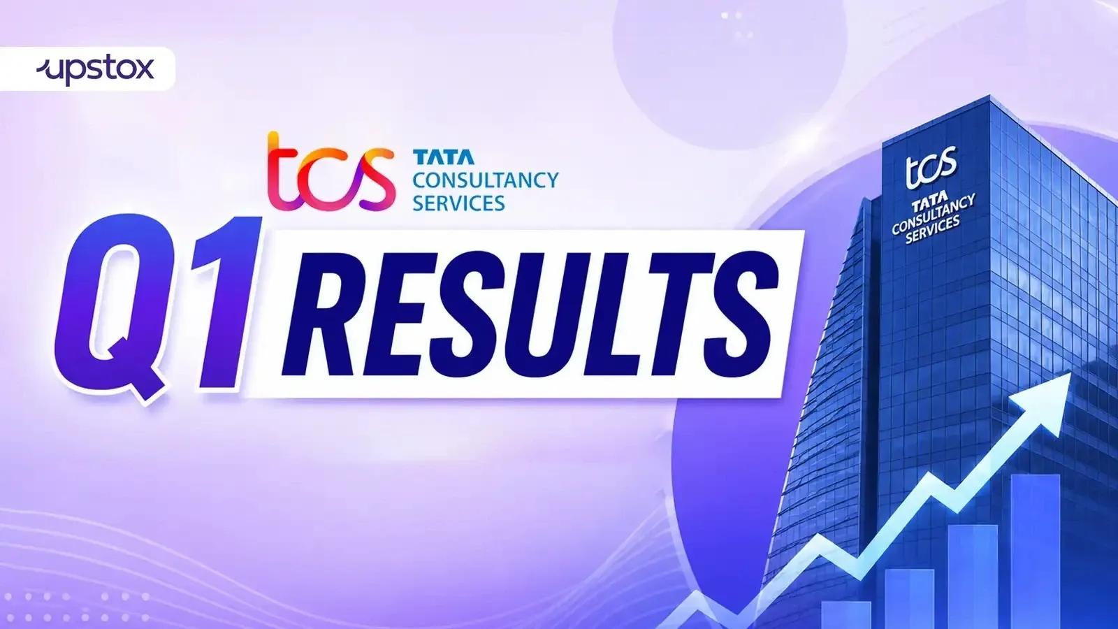 TCS headquarters building with people walking outside