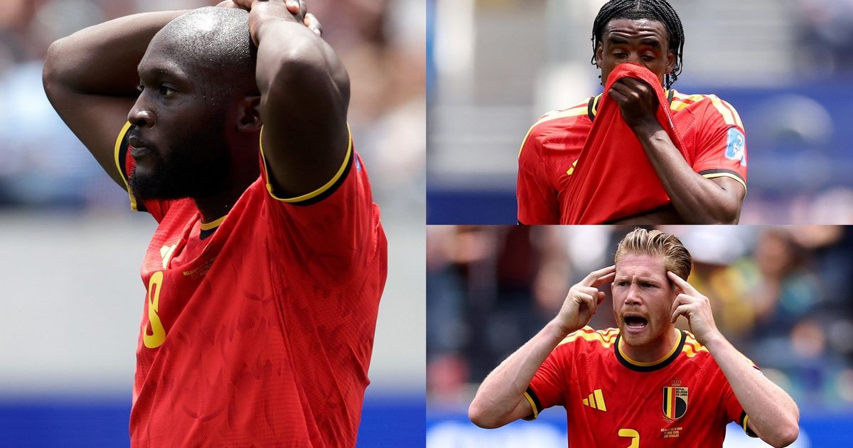 Belgium player ratings vs Iran: Romelu Lukaku looks well off the pace while Nathan Ngoy sees red as Thibaut Courtois saves preserve disappointing draw