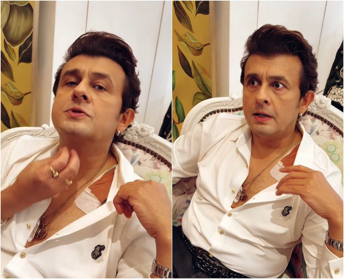Bollywood singer Sonu Nigam Reveals Painful Pinched Nerves, Heavy Throat Ahead of Live Show but Vows to Perform