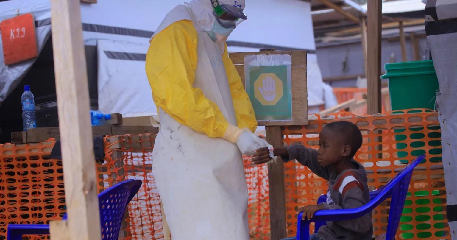 Health workers in Congo responding to Ebola outbreak