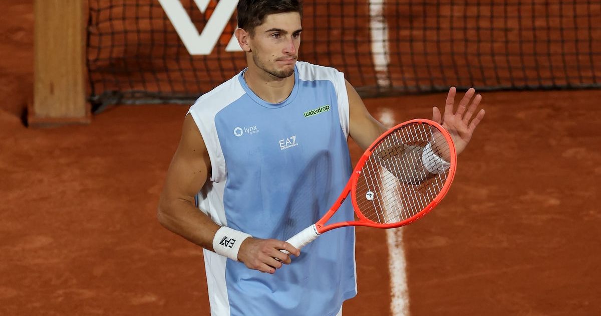 Matteo Arnaldi withdraws from French Open semi-final after suffering from virus