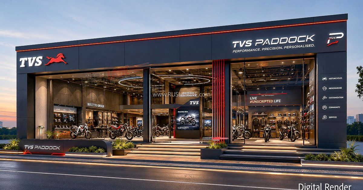 TVS Paddock Premium Retail Dealer Network Announced For Future Premium Bikes