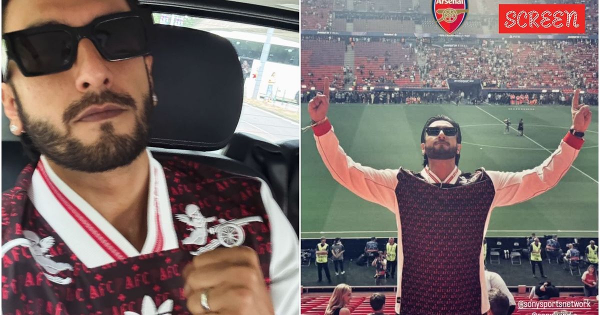 Ranveer Singh reacts to Arsenal’s Champions League defeat: ‘Fought like lions’
