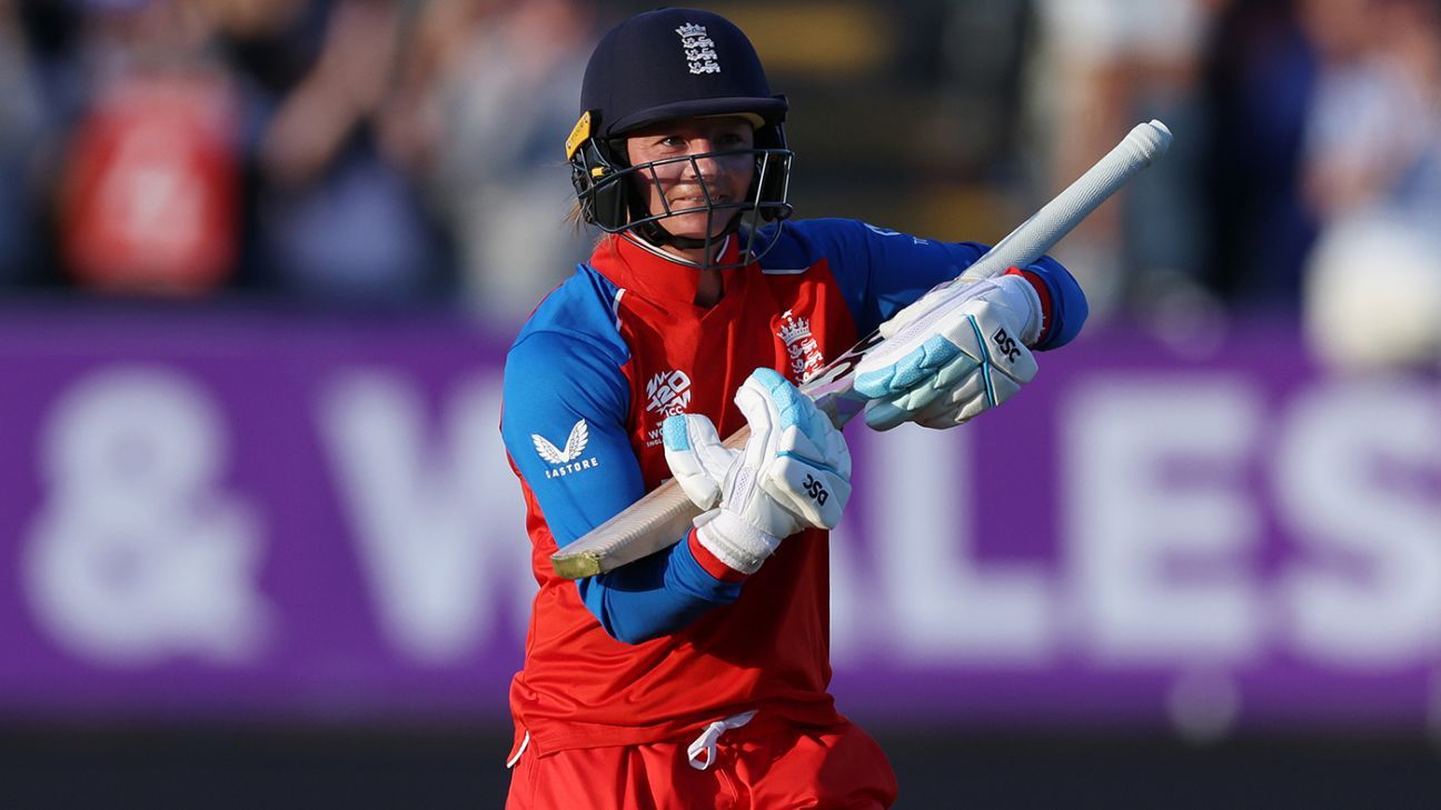Wyatt-Hodge century drives England to statement victory in tournament opener