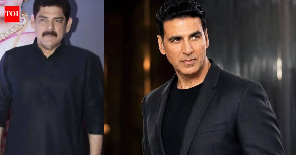 Akshay Kumar remembers the late Pankaj Dheer at 'Welcome To The Jungle' trailer launch as it happens to be his last film: 'Meri pehli film mein saath the'