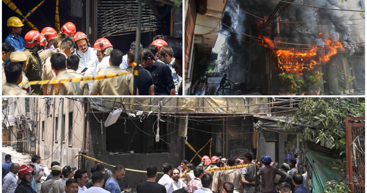 Delhi hotel fire LIVE: Police files culpable homicide FIR; at least 21 people killed