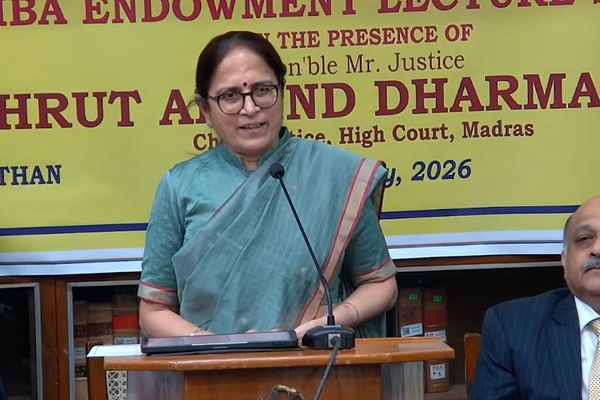 Justice Mohana at Madras High Court event with Chief Justice
