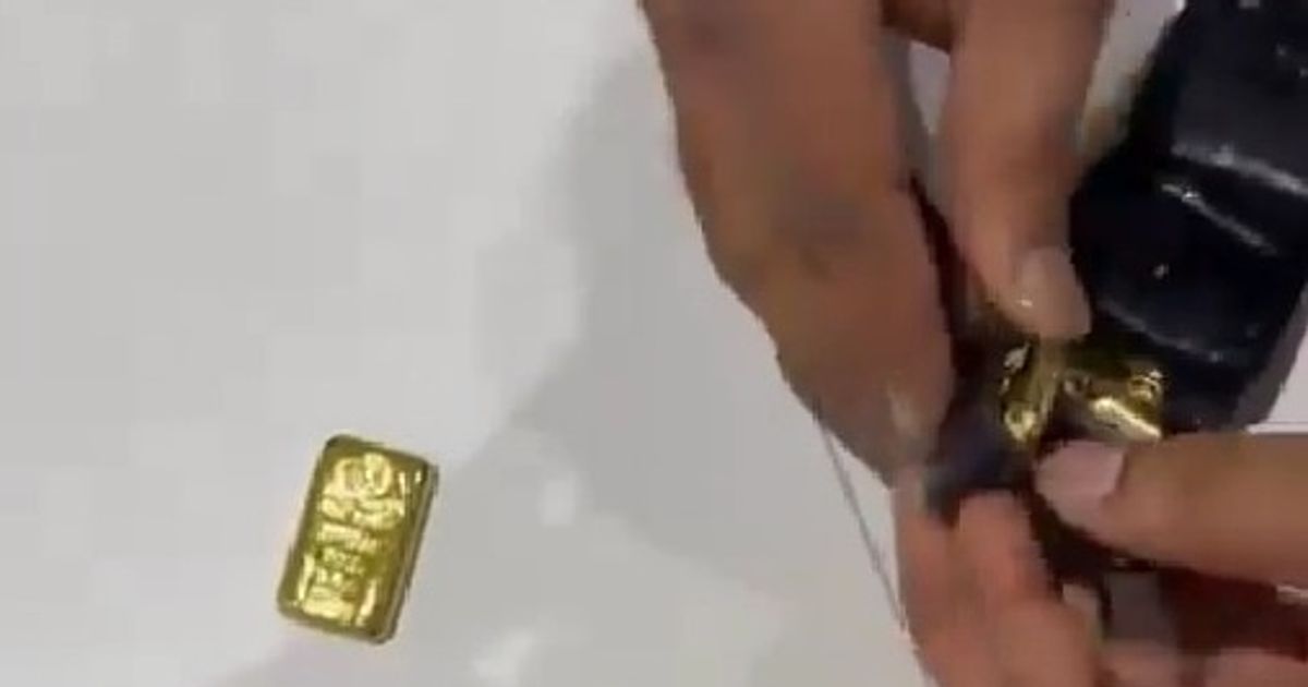 Video: Customs find gold worth Rs 4.27 crore inside IndiGo flight's speaker box