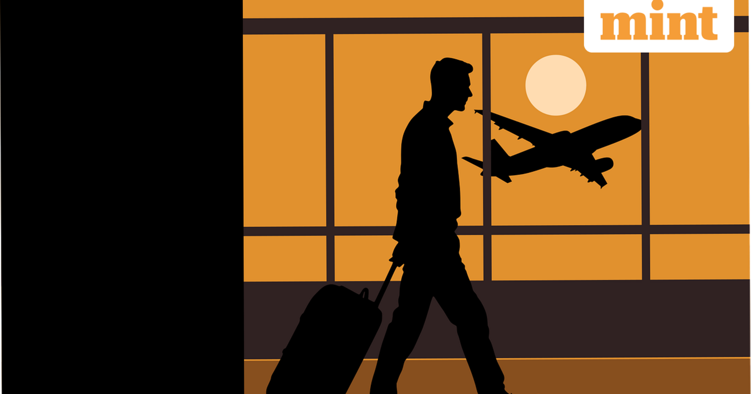 Indian nationals being deported from Canada at the airport