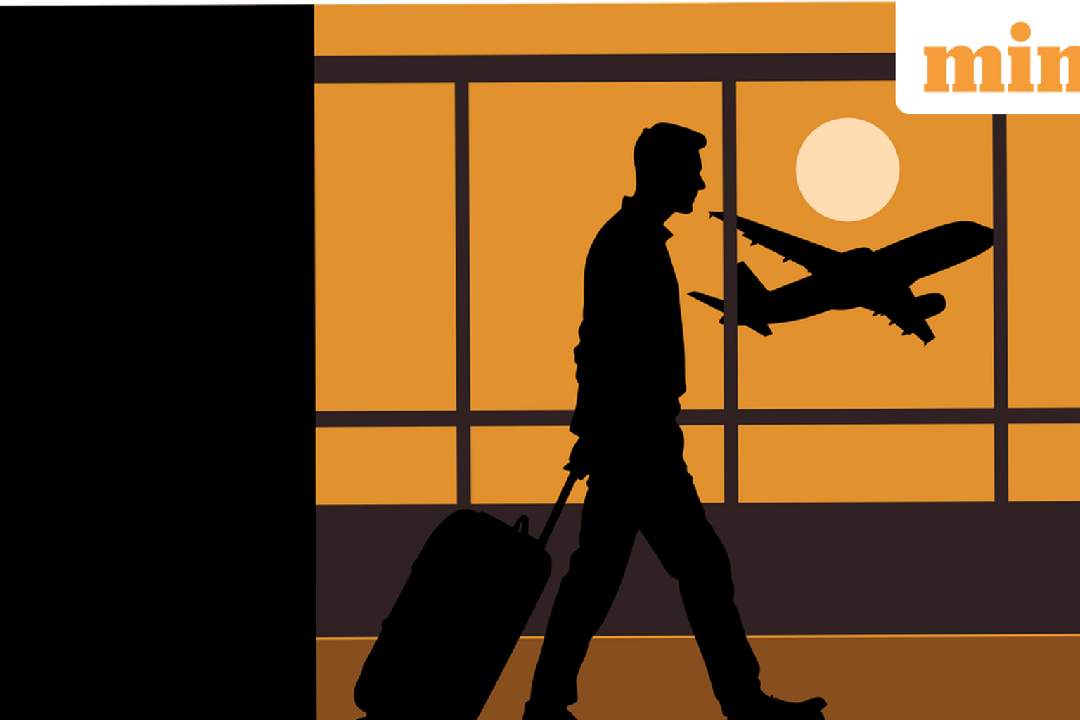 Indian nationals being deported from Canada at the airport