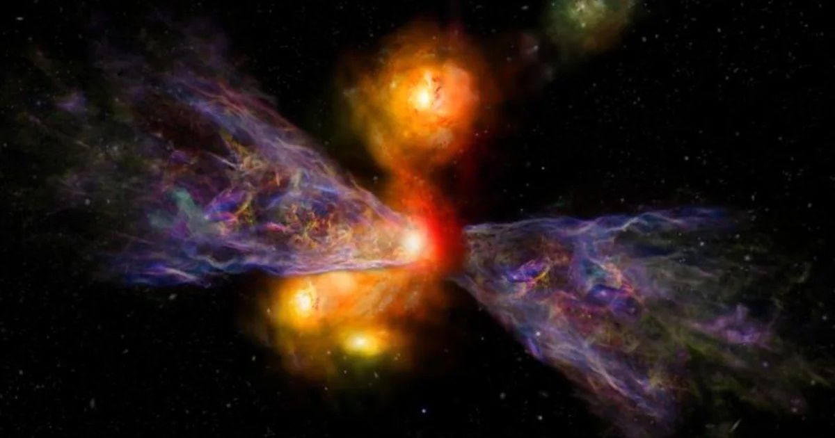 James Webb Space Telescope discovers 'galaxy-killing' wind that may explain why some early galaxies lived f...