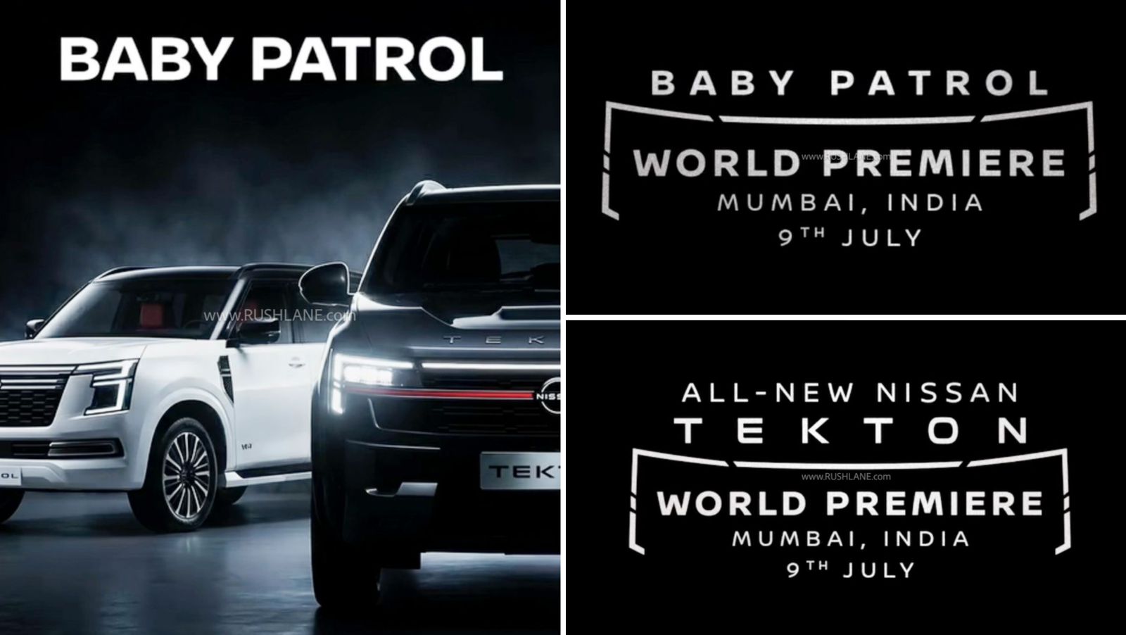 Nissan Tekton SUV New Teaser Calls It ‘Baby Patrol'