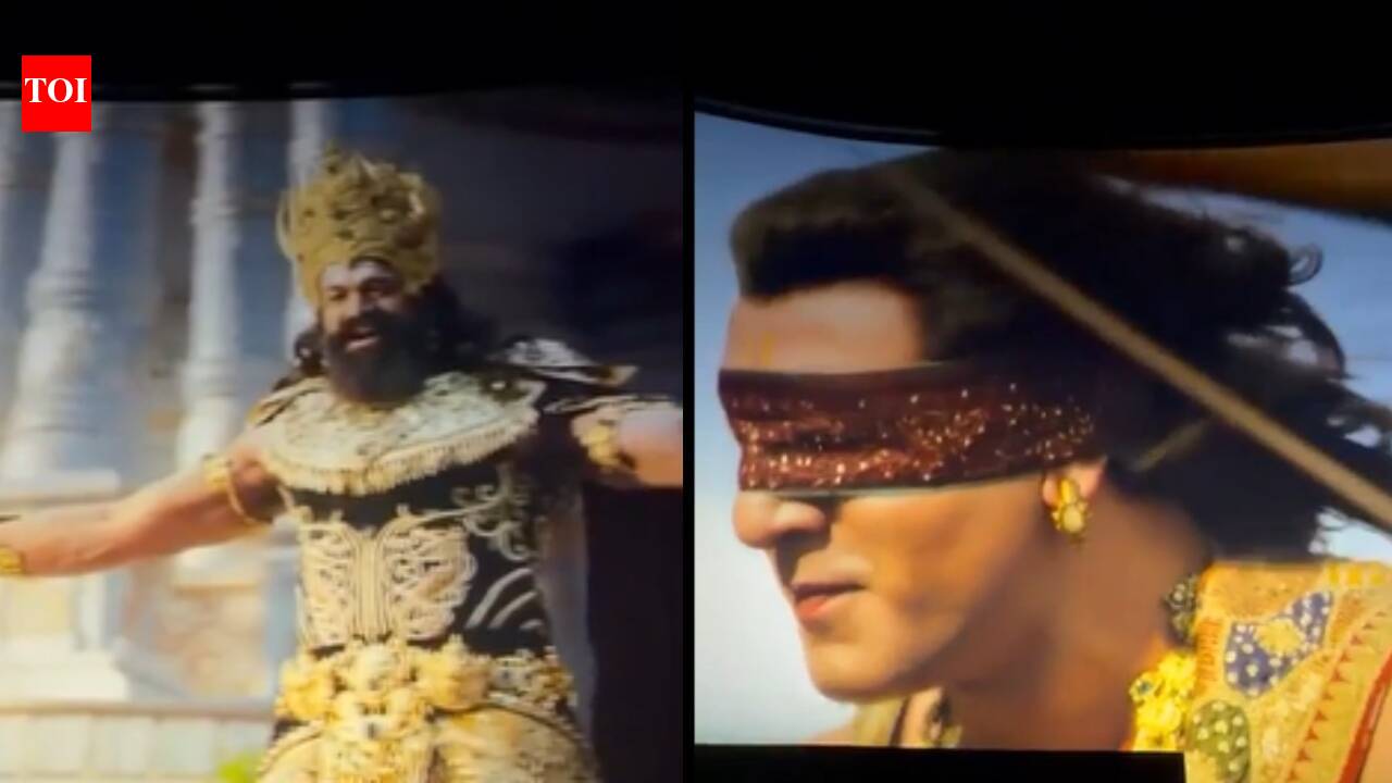 Ranbir Kapoor and Yash in Ramayana trailer leak