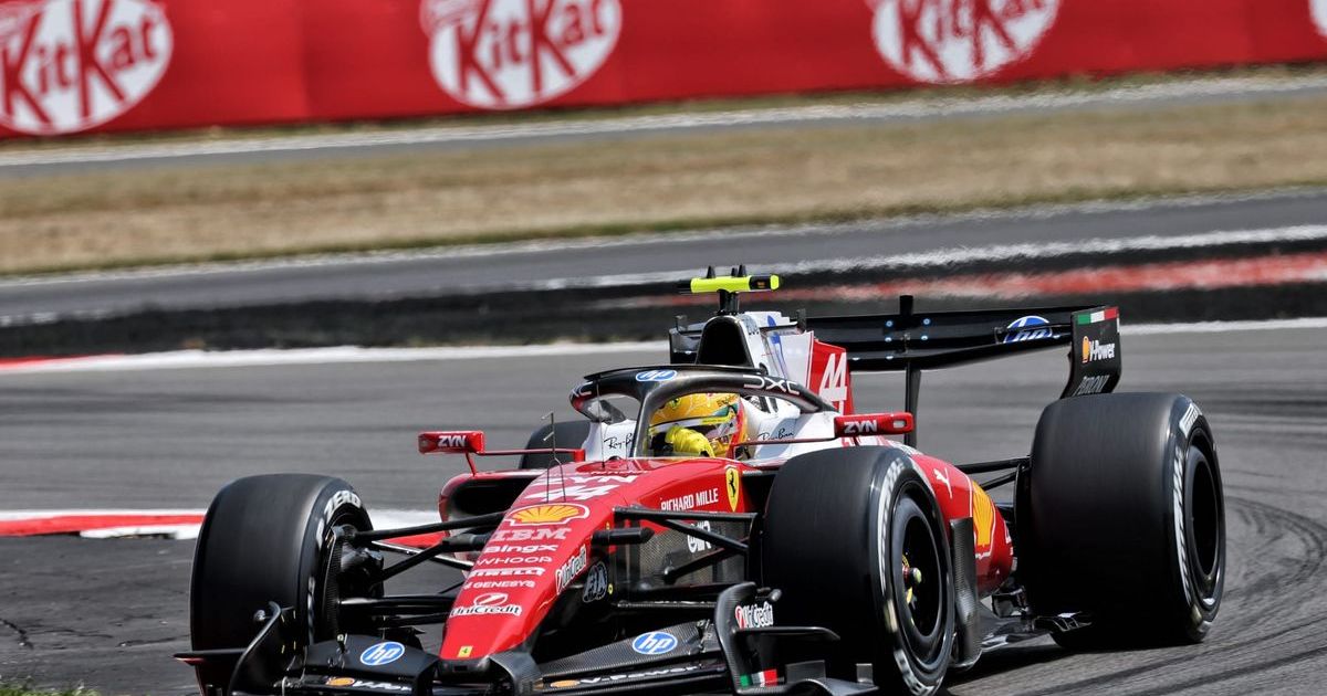 What happened in practice at F1's British GP