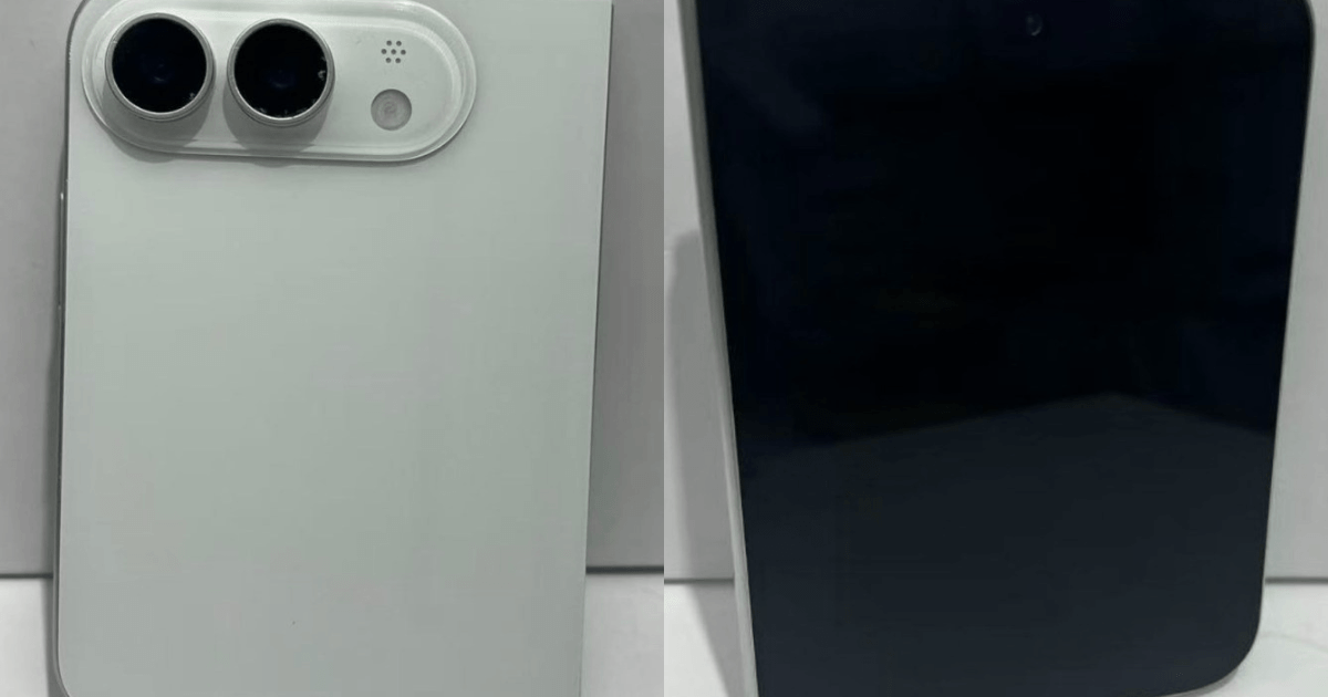 Here is Your first look at Apple’s stunning new iPhone Fold/Ultra