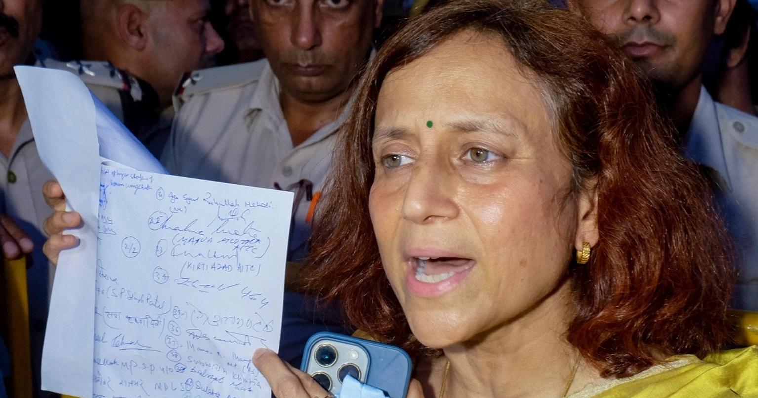 Gitanjali Angmo speaking in an interview with Rajdeep Sardesai