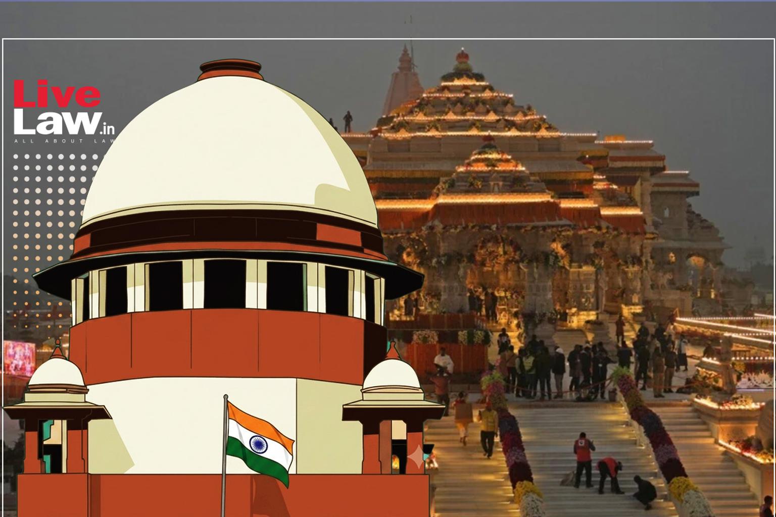 Supreme Court building in New Delhi, India, with people and cars outside