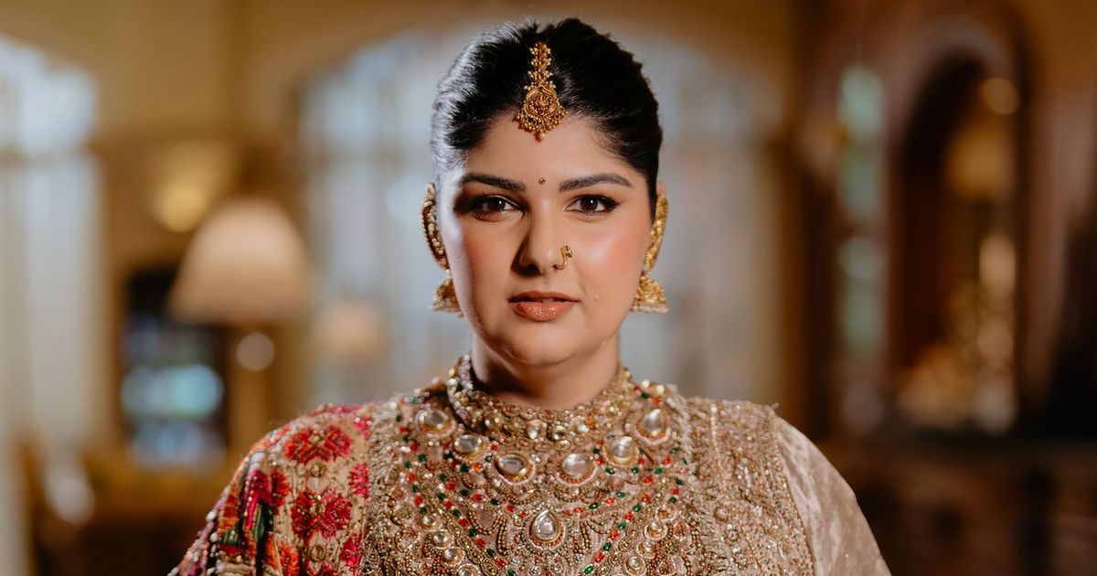 Anshula Kapoor’s embellished pre-wedding lehenga took 1600 hours to make