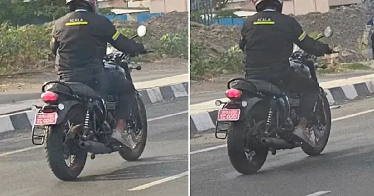 Upcoming Triumph Bonneville 400 Spied Testing Again