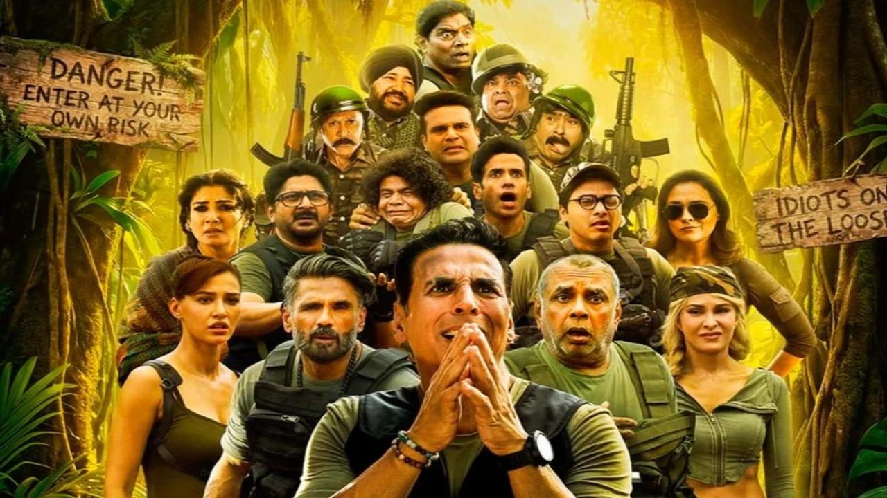 Akshay Kumar in a scene from Welcome to the Jungle