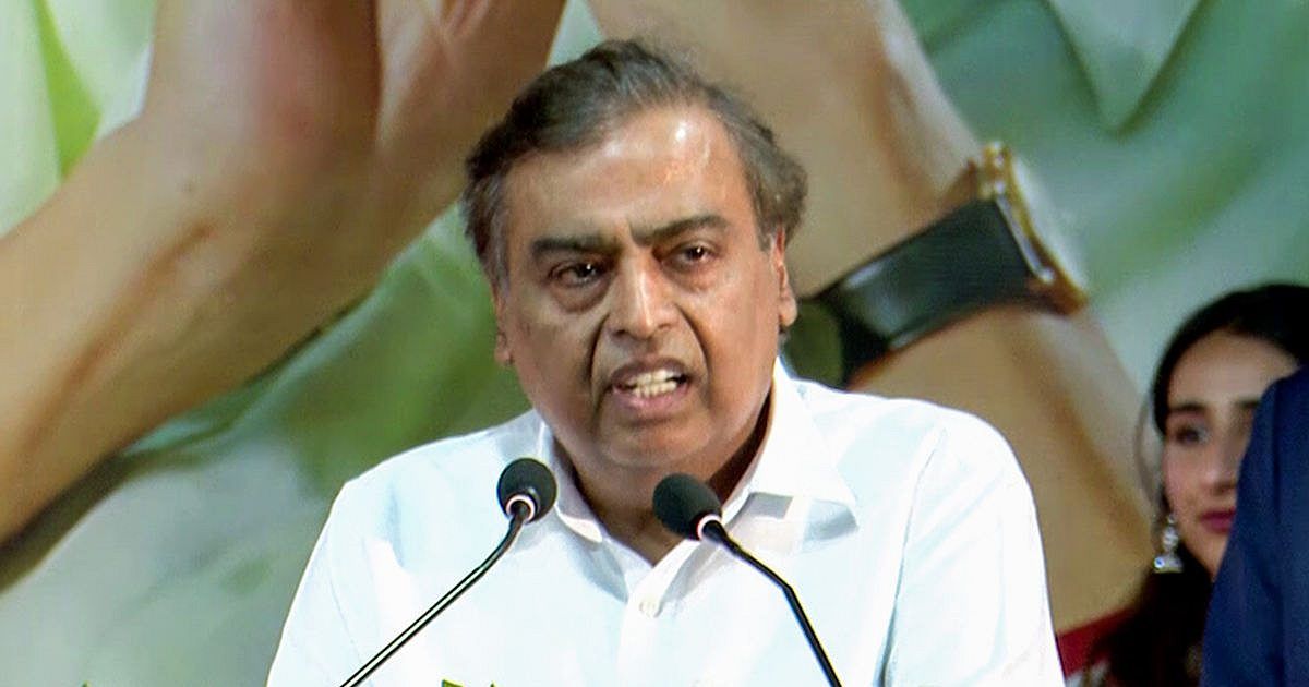 Narrow escape for Mukesh Ambani as tree falls in front of convoy amid rains