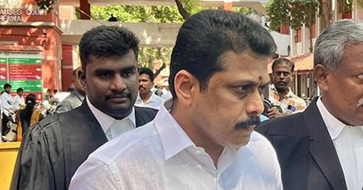 ₹35-crore TVK MLA bribery case: Senthilbalaji’s brother Ashok Kumar moves Madras High Court for anticipatory bail