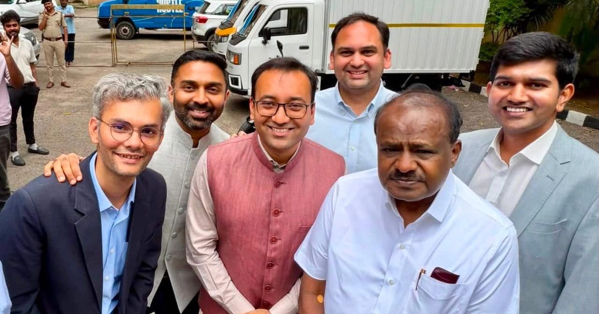 Kumaraswamy meets founders of Ather, River and other EV startups as industry seeks PM E-DRIVE extension, PLI Auto revision