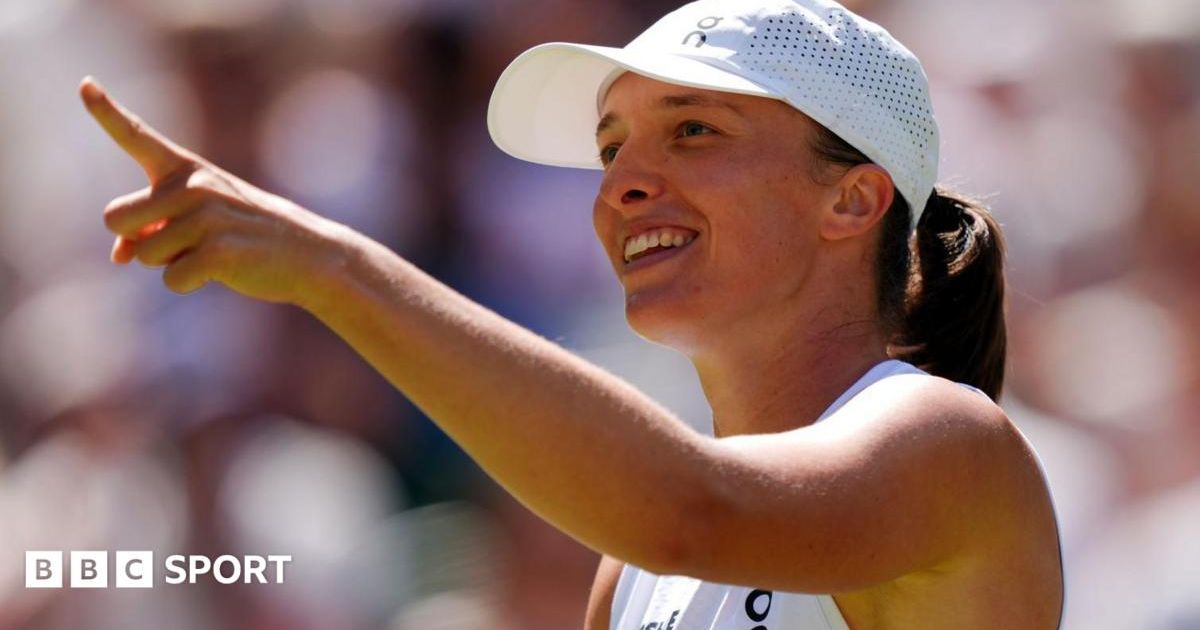 Wimbledon 2026 results: Iga Switek continues title defence with dominant victory over Karolina Pliskova