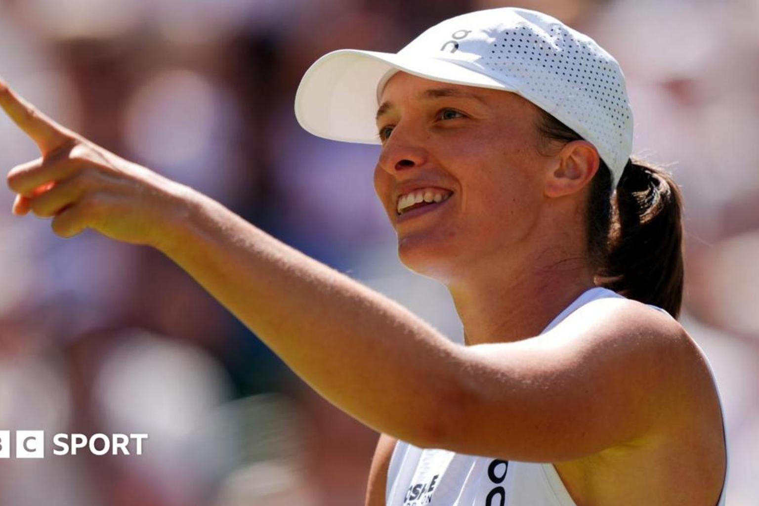 Wimbledon 2026 results: Iga Switek continues title defence with dominant victory over Karolina Pliskova
