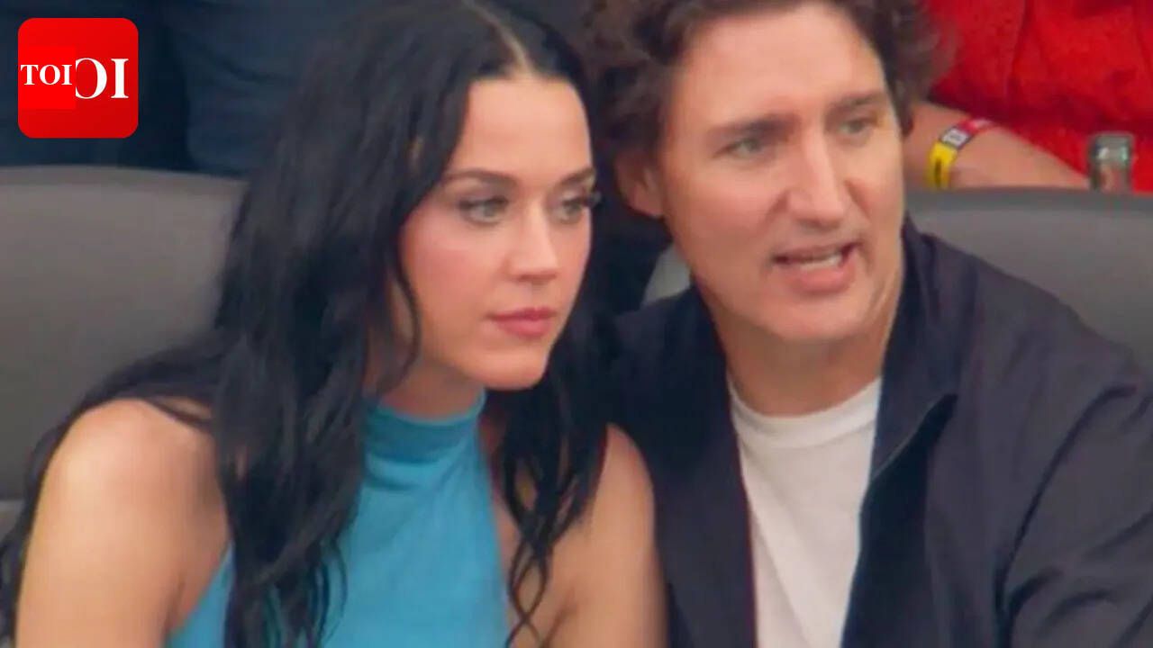 Katy Perry KISSES Justin Trudeau after headlining World Cup opening ceremony; couple hold hands during United States vs Paraguay match - WATCH