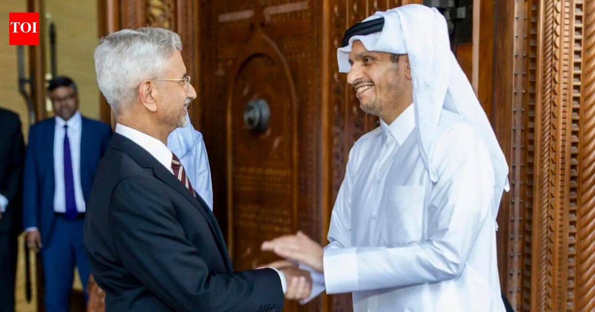 Jaishankar meets Qatar PM, lauds mediation efforts as US, Iran return to negotiating table