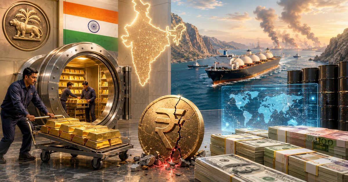 India’s central bank likely sold $12 billion gold reserve in just two weeks to support the rupee - BE report