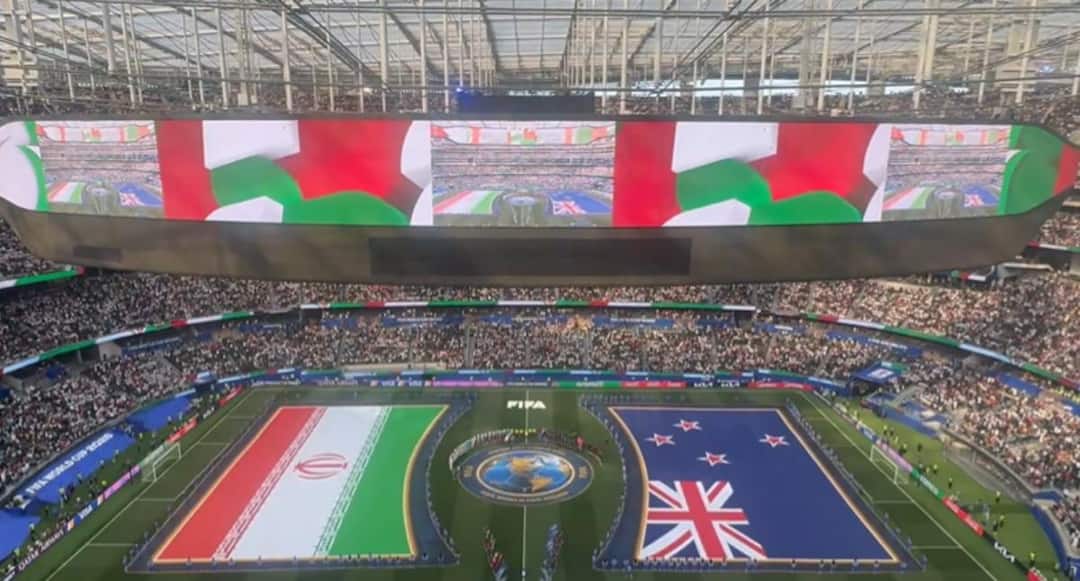 Massive Booing Erupts During Iran National Anthem At World Cup Opener