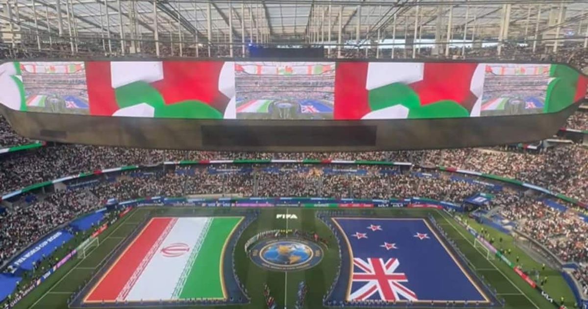 Massive Booing Erupts During Iran National Anthem At World Cup Opener
