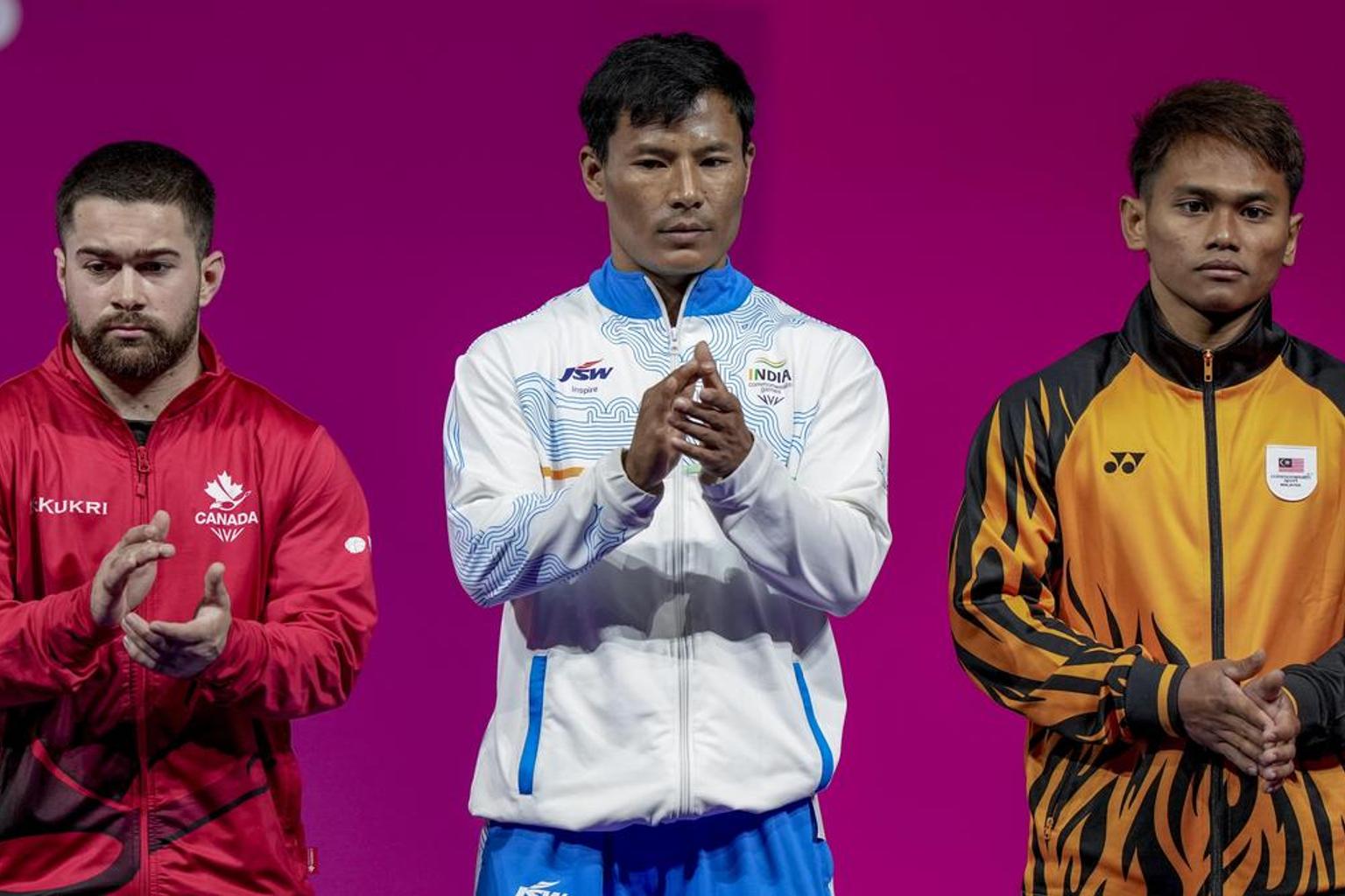 Indian athletes competing in weightlifting and swimming events at Glasgow