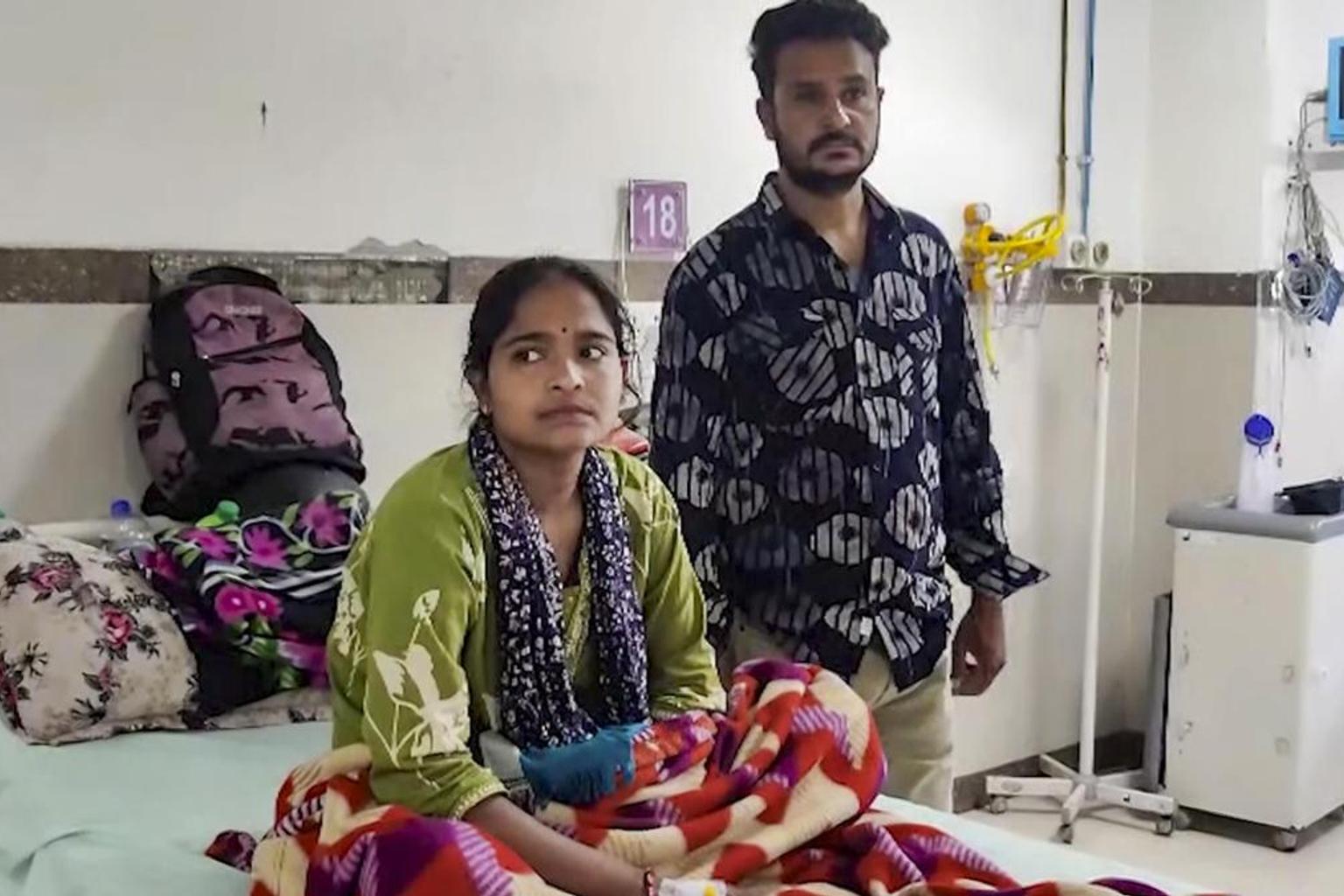 Women and families affected by C-section complications in hospital