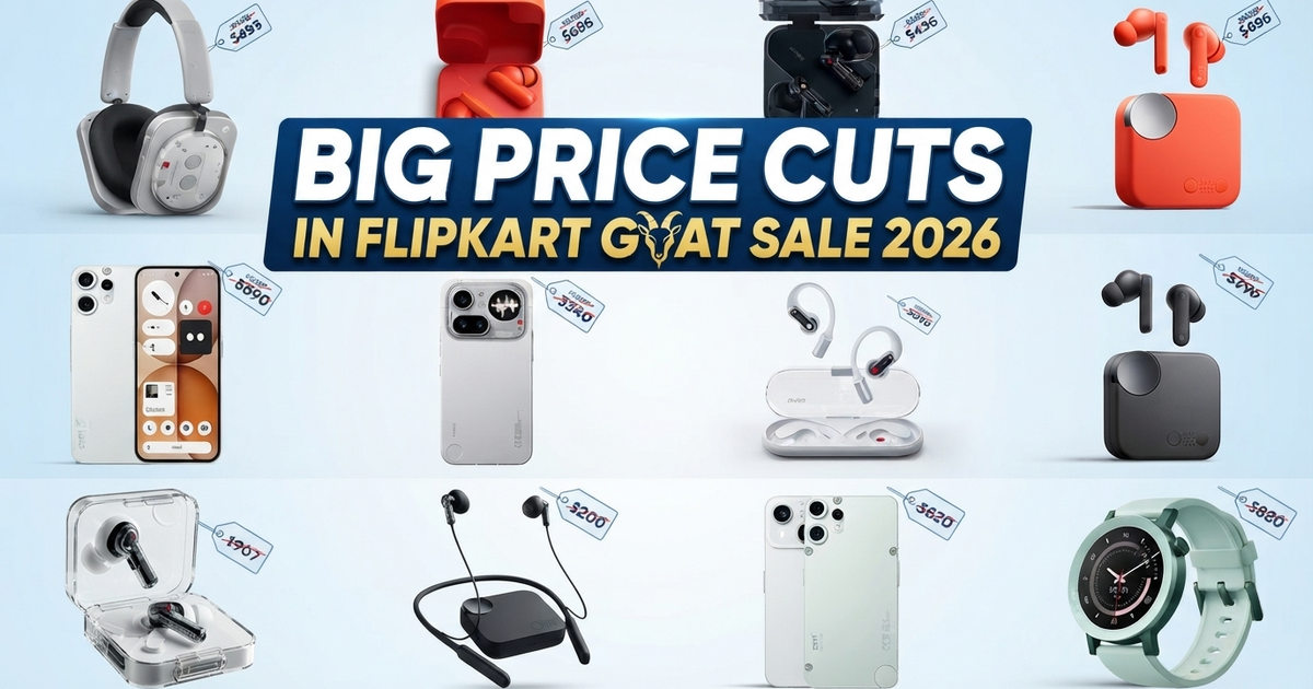 Nothing Phone (4a) and CMF Lineup Get Big Price Cuts in Flipkart GOAT Sale 2026
