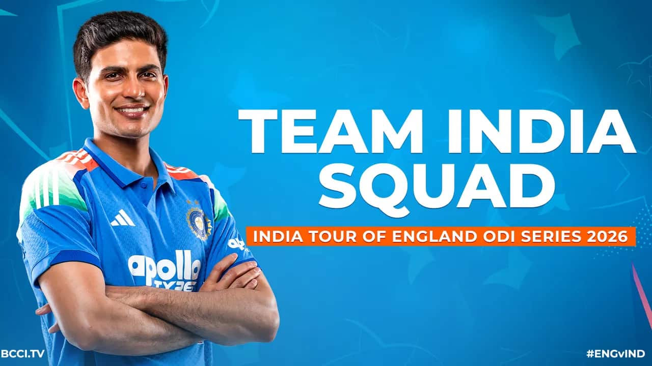 India’s ODI squad for the England tour announced