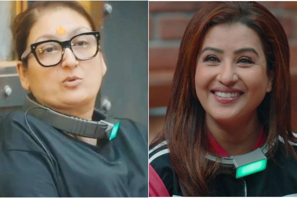 Sunita Ahuja and Shilpa Shinde in Lock Upp 2 house
