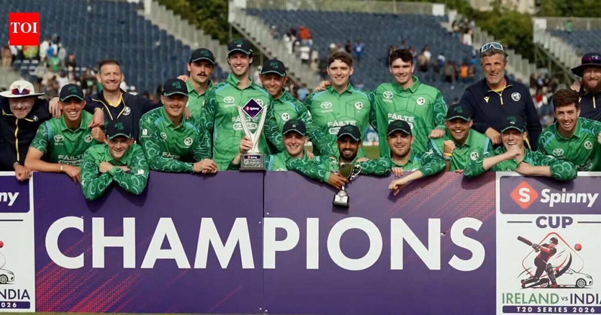 'Still trying to process it': Rajasthan-born Jai Moondra leads Ireland's emotional celebrations after historic series win over India