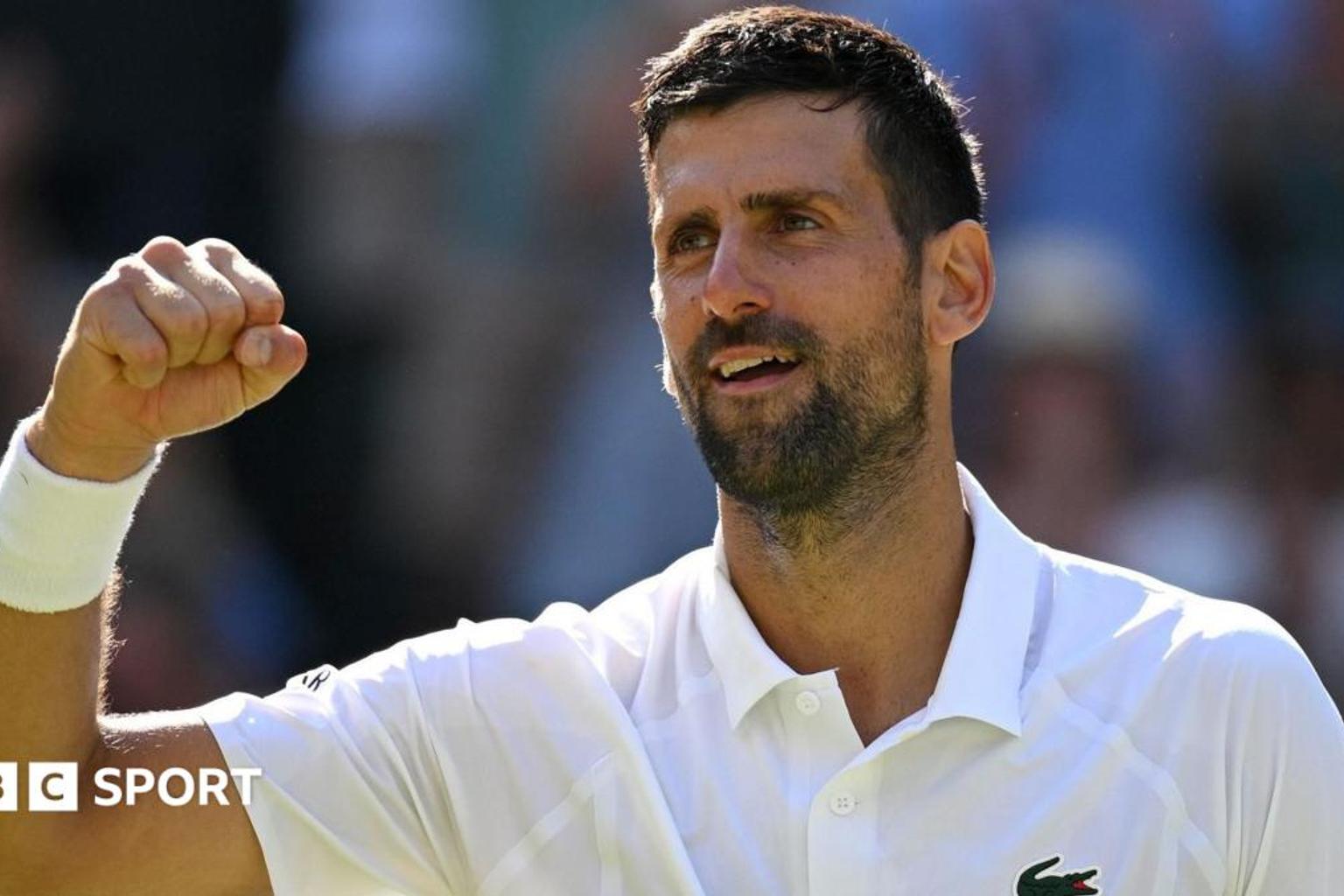 Wimbledon 2026 results: Novak Djokovic battles past Arthur Rinderknech to match Roger Federer's win record, JannikSinner through
