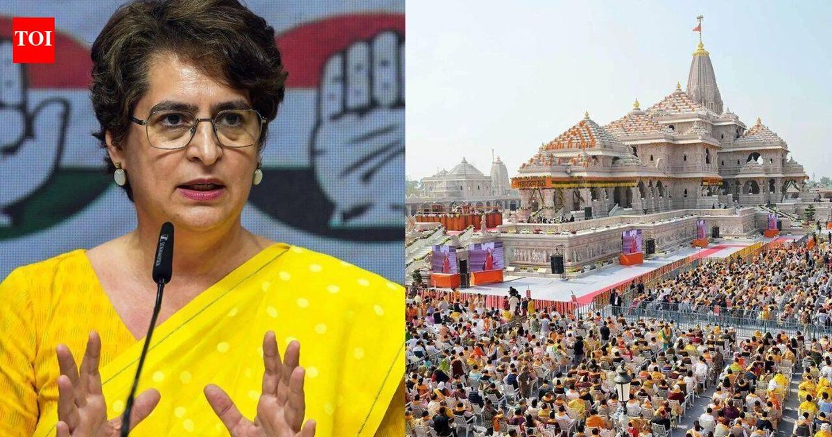 Priyanka Gandhi Calls for Investigation into Ram Temple Donation Fraud