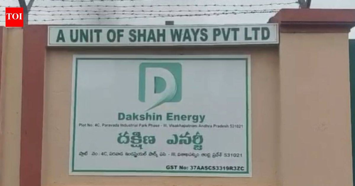 2 workers charred to death, 2 trapped as massive fire erupts at Dakshin Energy plant in Andhra Pradesh's Anakapalle