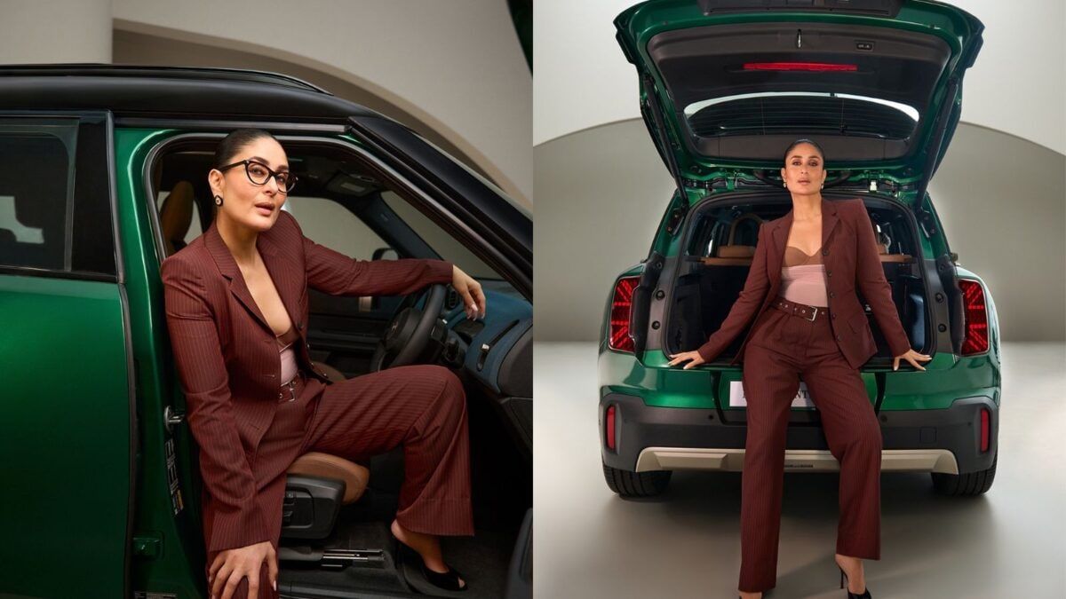 Kareena Kapoor Khan’s Pinstriped Power Look Comes With A Corset Twist