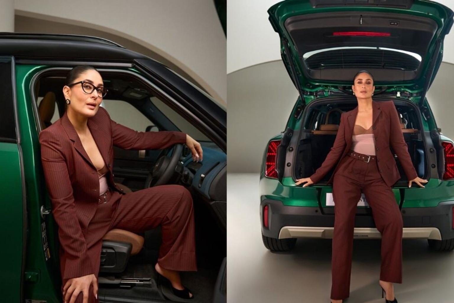 Kareena Kapoor Khan’s Pinstriped Power Look Comes With A Corset Twist