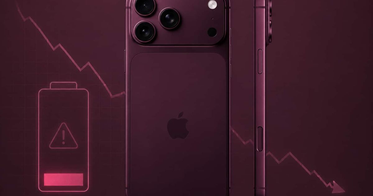 iPhone 18 Pro Max battery capacity leaked; e-SIM version may get bigger battery